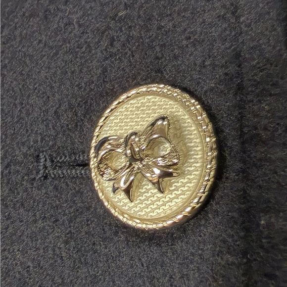 NWT Stylish Navy Kids (or women’s) Princess Coat with Faux Fur Collar - Picture 8 of 8